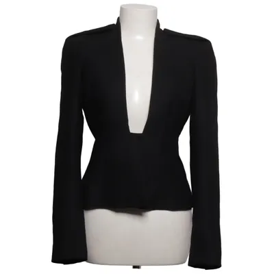 Kavaj (Svart) från By Malene Birger Polyester, Viskos, Ull