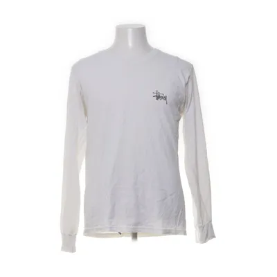 Långärmad t-shirt (Vit) från Stüssy Bomull