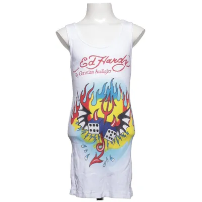 Tanktop  (Hvid, Flerfarvet) fra Ed Hardy Bomuld