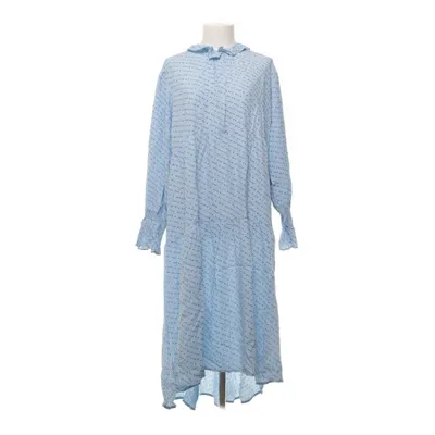 Dress (Blue, White) from Boii Viscose