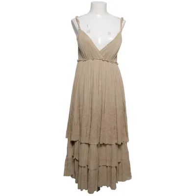 Dress (Beige) from Andersen & Lauth Polyester, Silk