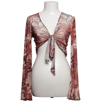 Boléro (Marron, Multicolore) de Urban Outfitters
