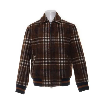 Jakke (Brun, Flerfarvet) fra Zara Polyester