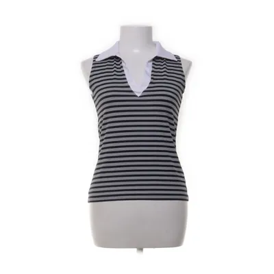 Top (Black, White) from Casall Elastane, Polyamide