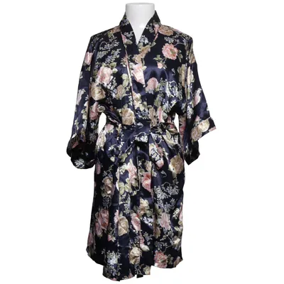 Morgonrock (Blå, Flerfärgad) från Sussan Polyester
