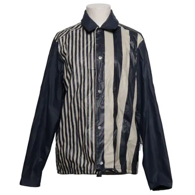 Rain jacket (Distorted Stripes) from Rains Polyester, Polyurethane