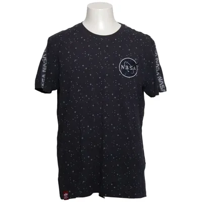 T-shirt (Flerfärgad, Blå) från Alpha Industries Bomull