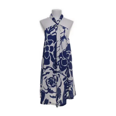 Halternek jurk (Blauw, Meerkleurig) van H&M Trend Elastaan, Polyester