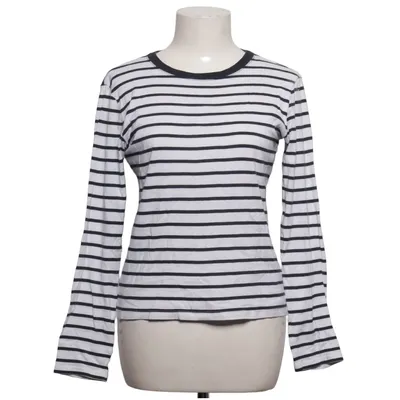 T-shirt à manches longues (Bleu, Blanc) de Petit Bateau Coton