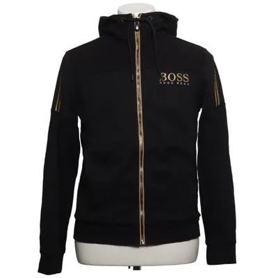 Sweat à capuche (Noir) de Hugo Boss Coton, Élasthane, Polyamide