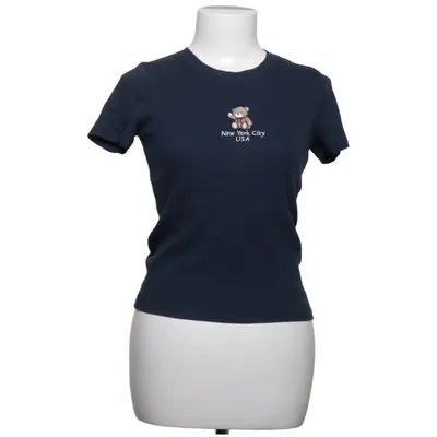 T-shirt (Blå) från Hollister Bomull, Elastan, Polyester