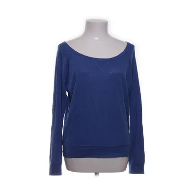 Långärmad t-shirt (Blå) från Hollister Bomull, Polyester, Viskos