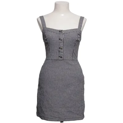 Dress (Black, White) from Hollister Cotton, Elastane, Polyester