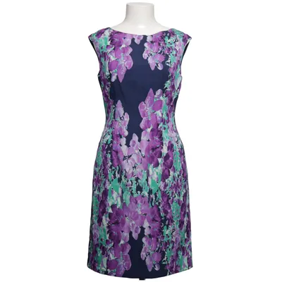 Jurk (Lila, Groen, Blauw, Meerkleurig) van Adrianna Papell Elastaan, Polyester
