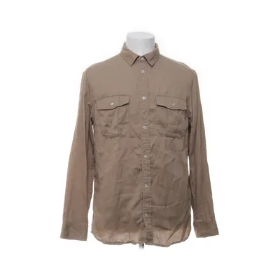 Skjorta (Beige) från H&M Man Lyocell, Bomull
