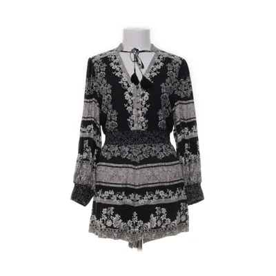 Jumpsuit (Zwart, Meerkleurig) van Alice + Olivia Elastaan, Polyester, Viscose