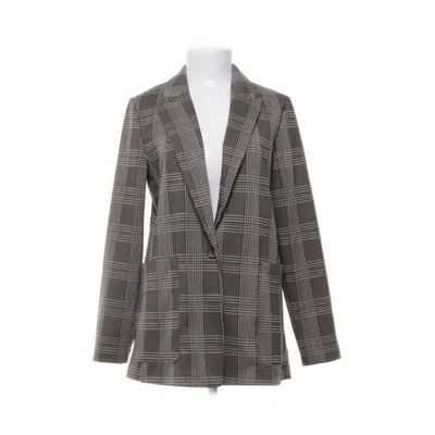 Blazer (Beige, Multicolored) from H&M Polyester, Viscose, Elastane