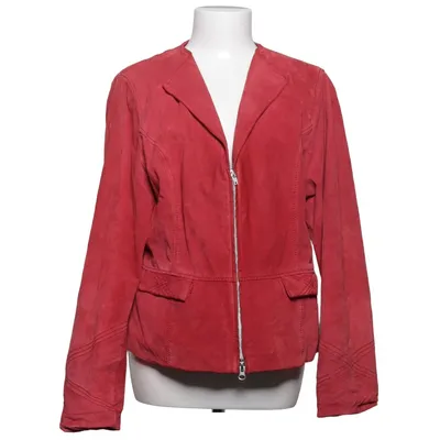 Läderjacka (Röd) från Jofama