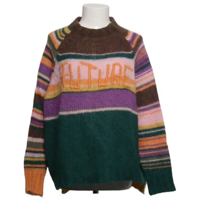 Trui (Groen, Bruin, Meerkleurig) van Lala Berlin Mohair, Polyamide, Wol