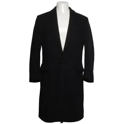 Mantel (Schwarz) von J.Lindeberg Kaschmir, Cupro, Polyamid, Polyester, Viskose, Wolle