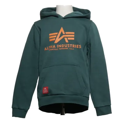 Huvtröja (Grön) från Alpha Industries Bomull, Polyester