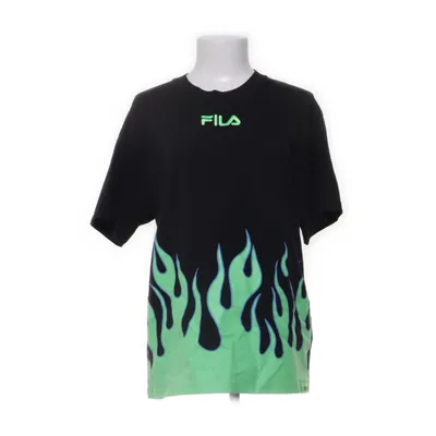 T-shirt (Svart, Grön) från Fila Bomull