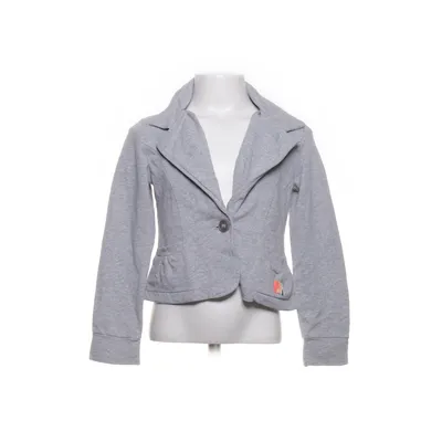 Blazer (Grijs) van CKS Katoen, Elastaan