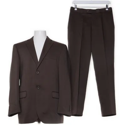 Kostym (Brun) från Angelo Litrico for C&A Elastan, Polyester, Viskos