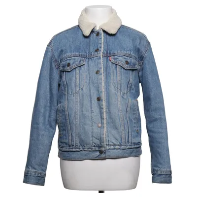 Foret Jeansjakke (Blå, Hvid) fra Levi's Premium Akryl, Bomuld, Polyester, Viscose