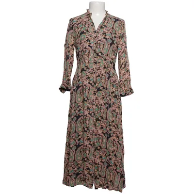 Maxi jurk (Zwart, Meerkleurig) van Maison 123 Metallvezel, Viscose