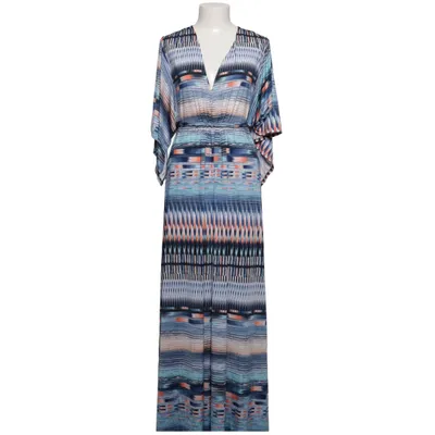 Robe longue (Bleu, Multicolore) de Ilse Jacobsen Hornbæk Élasthane, Polyester