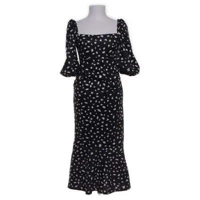 Jurk (Zwart, Wit) van True Violet Elastaan, Polyester