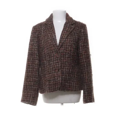 Blazer (Brun) fra Cappuccini Akryl, Polyester, Uld, Viscose, Acetat