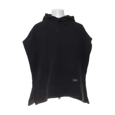 Kortärmad huvtröja (Svart) från H&M Move Bomull