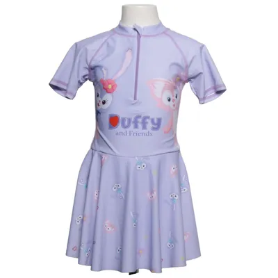 Zwemjurk (Lila, Meerkleurig) van Kids and Friends Elastaan, Polyester