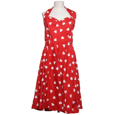 Klänning (Röd, Vit) från Vivien Holloway Bomull, Polyester
