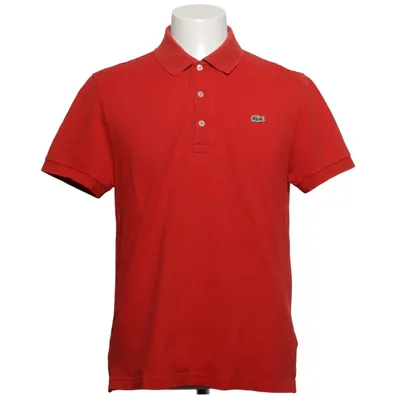 Pikétröja (Röd) från Lacoste Bomull, Elastan