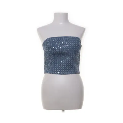 Tubtopp (Blå) från Pieces Bomull, Polyester