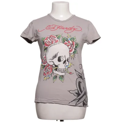 T-shirt (Grå, Flerfärgad) från Ed Hardy Bomull
