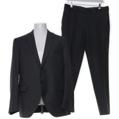 Kostym (Grå) från Luigi Bianchi Ull, Viskos