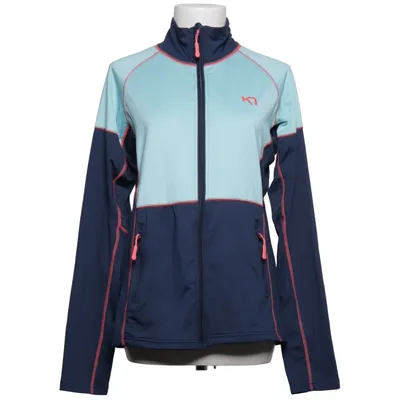 Träningsjacka (Blå, Turkos) från Kari Traa Elastan, Polyester