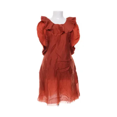 Klänning (Röd) från H&M Conscious Collection Exclusive Hampa, Lyocell, Polyamid, Silke