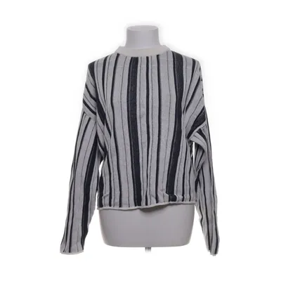 Sweater (Sort, Hvid) fra Carin Wester Bomuld, Linned