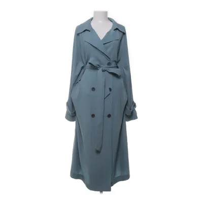 Trench coat (Blue) from Lindex Elastane, Polyester