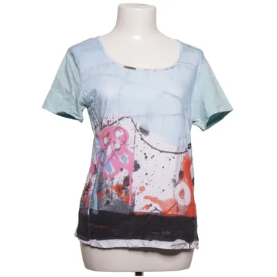 T-shirt (Blå, Flerfärgad) från Aventures des Toiles Bomull, Elastan, Polyamid, Viskos