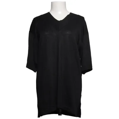 Top (Sort) fra Wico Bomuld, Viscose