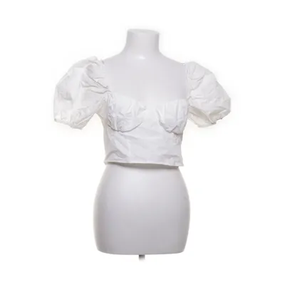 Crop top (Wit) van Divided by H&M Katoen