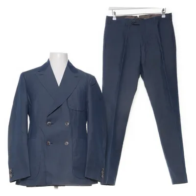 Suit (Blue) from Suitsupply Cotton, Polyester, Silk