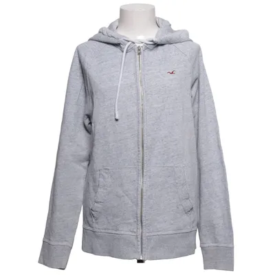 Huvtröja (Grå) från Hollister California Bomull, Polyester