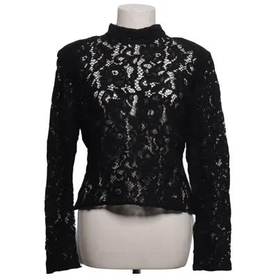 Top (Sort) fra Zara Bomuld, Polyamid